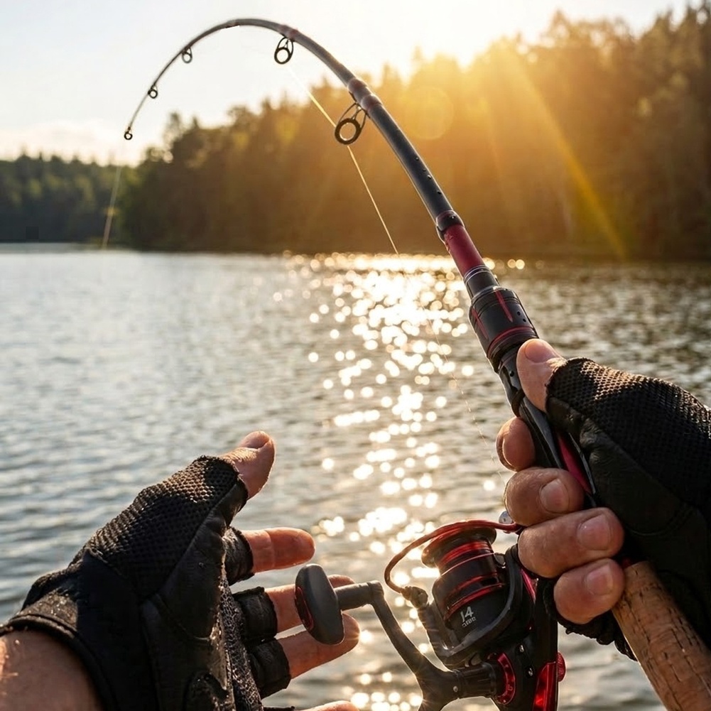 Fishing Rod Carbon Fiber - Ультралегкое карбоновое удилище 1,8 м и