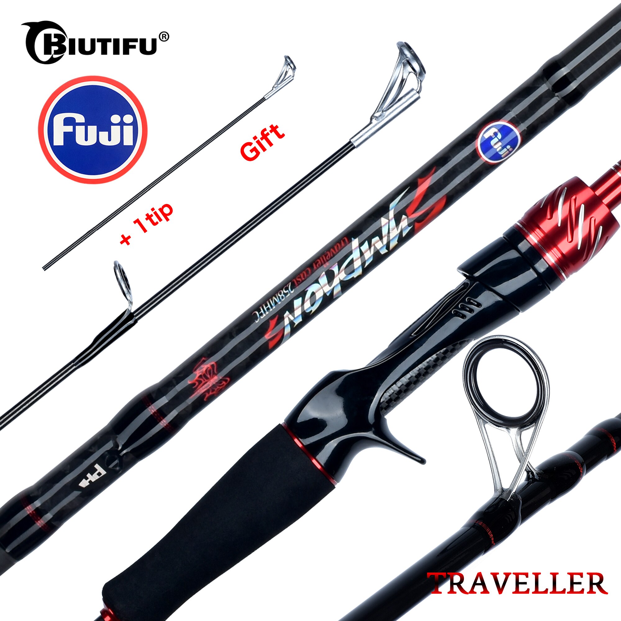 BIUTIFU Traveller Спиннинг Cas – обзор и цена Fishing Rod Ice