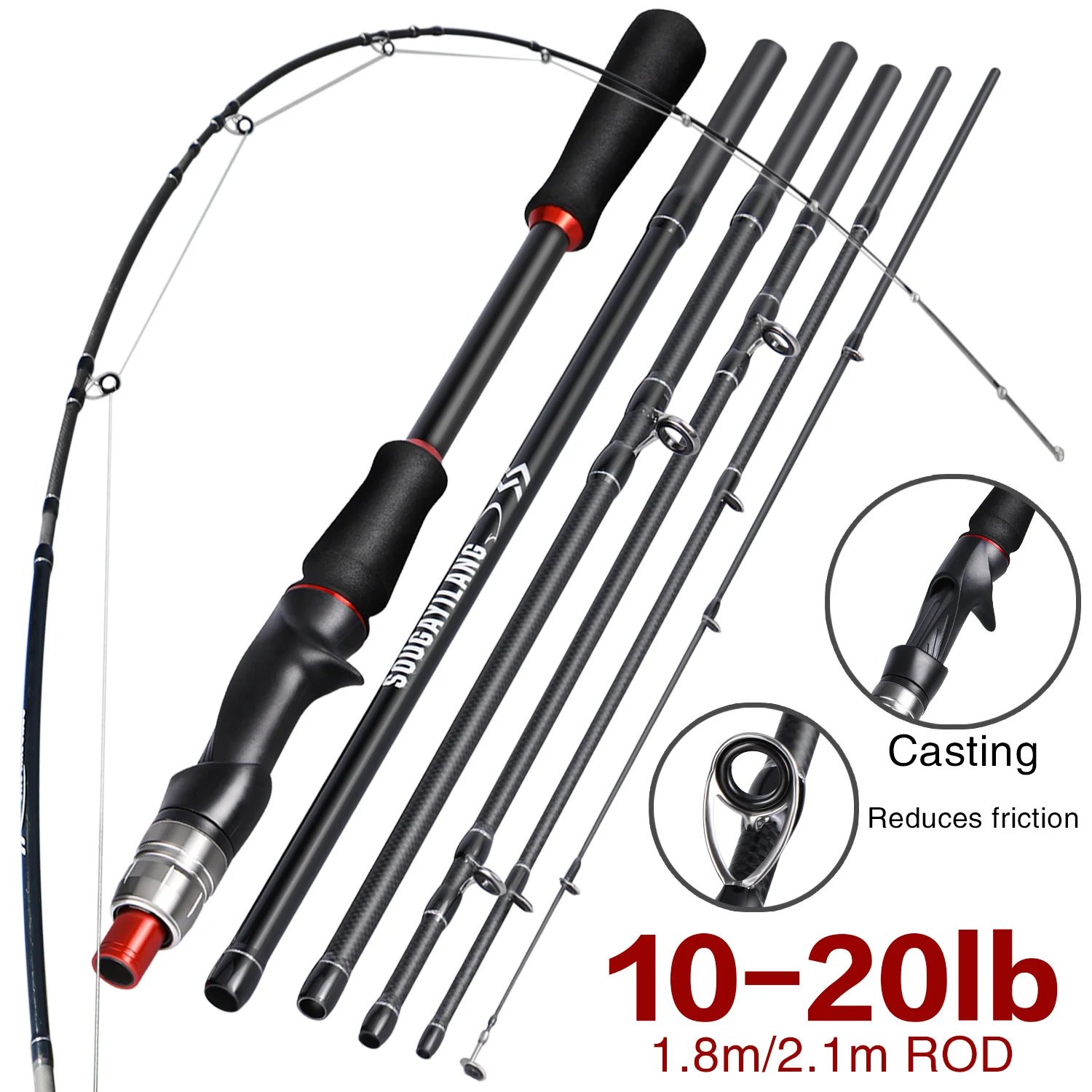 Удочка для приманки Sougayilan – обзор и цена Fishing Rod Surf