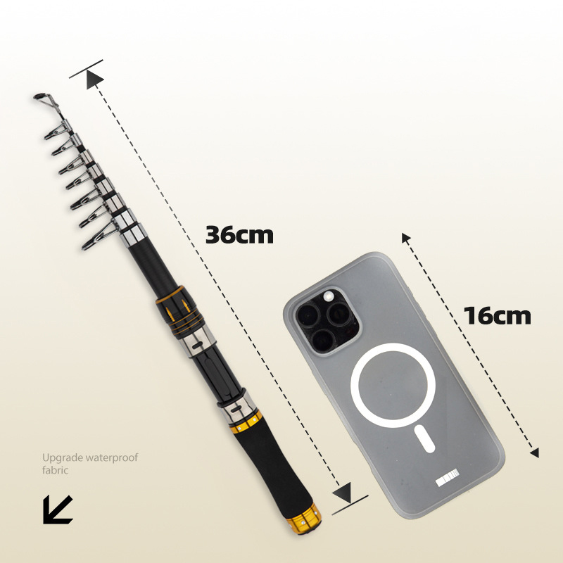 Комплект для рыбалки: удилище  – обзор и цена Fishing Rod Carbon Fiber