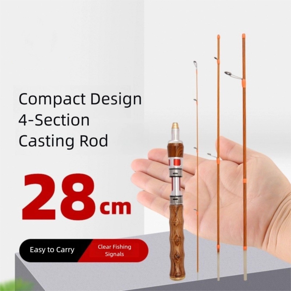 4-секционная спиннинговая удоч – обзор и цена Fishing Rod Ice